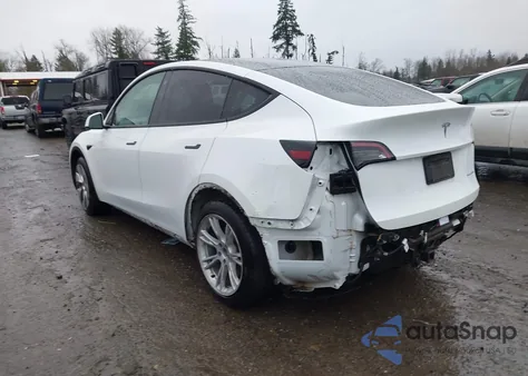 2021 Tesla Model Y Long Range Dual Motor All-Wheel Drive из США, поврежденный, VIN 5YJYGAEE0MF214146